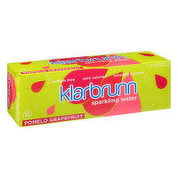 Klarbrunn Sparkling Water, Pomelo Grapefruit, 12 Pack, 12 Each