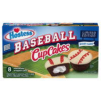 Hostess Cupcakes, Baseball, Chocolate, 8 Each