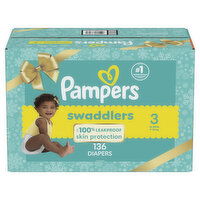 Pampers Swaddlers Swaddlers Diaper Size 3, 136 Each