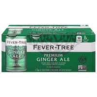 Fever-Tree Ginger Ale, Premium, 8 Each