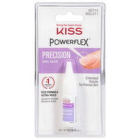 Kiss Powerflex Nail Glue, Precision, 0.1 Ounce