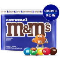 M&M'S M&M'S Caramel Milk Chocolate Candy Bag, 9.05 Ounce