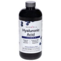 Neocell Liquid Delicious Blueberry Flavor Hyaluronic Acid +Vitamin C, 16 Fluid ounce