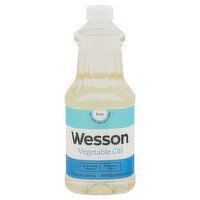 Wesson Vegetable Oil, Pure, 48 Fluid ounce