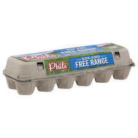 Phil's Eggs, Free Range, Large, 12 Each