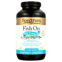 Spectrum Fish Oil, Softgels, 250 Each