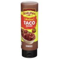 Old El Paso Sauce, Taco, Medium, 9 Ounce