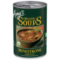 Amy's Soups, Organic, Low Fat, Minestrone, 14.1 Ounce