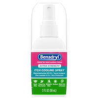 Benadryl Itch Cooling Spray, Extra Strength, 2 Fluid ounce