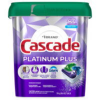 Cascade Platinum Plus Actionpacs Fresh Scent Dishwasher Detergent, 47 Each