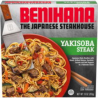 Benihana The Japanese Steakhouse Yakisoba Steak Frozen Meal, 10 Ounce