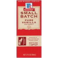 McCormick Small Batch Pure Vanilla Extract, 2 Fluid ounce