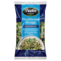 Taylor Farms Steakhouse Wedge Chopped Salad Kit, 12.87 Ounce