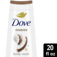 Dove Body Wash Restore Coconut & Cocoa Butter, 20 Ounce