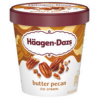 Haagen-Dazs Ice Cream, Butter Pecan, 14 Fluid ounce