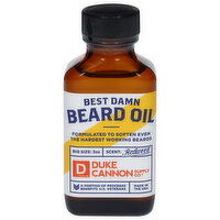 Duke Cannon Supply Co. Beard Oil, Redwood, 3 Ounce