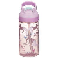 Zak! Everyday Smiles 16 oz Leak-Proof Fanciful Unicorn PP Atlantic Bottle, 1 Each
