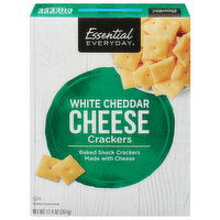 Essential Everyday Crackers, White Cheddar Cheese, 12.4 Ounce