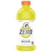 Gatorade Zero Sugar Lemon Lime Thirst Quencher, 28 Fluid ounce