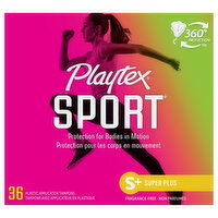 Playtex Sport Sport Super+ Tampons Unscented, 36 Each