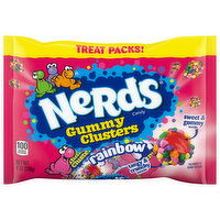 Nerds Candy, Rainbow, Gummy Clusters, Treat Packs!, 6 Ounce