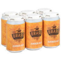 Brass Foundry Brewing Co. Beer, Amber Ale, 6 Each