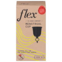 Flex Menstrual Cup, Size 01, 1 Each