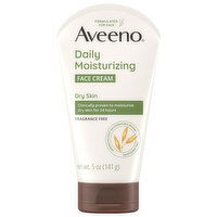 Aveeno Face Cream, Daily Moisturizing, Dry Skin, 5 Ounce