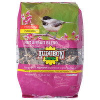 Audubon Park Wild Bird Food, Nut & Fruit Blend, 5 Pound