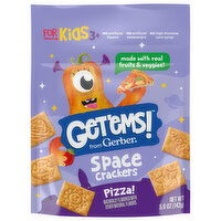 Gerber Get'ems! Space Crackers, Pizza, for Kids, 3+, 5 Ounce