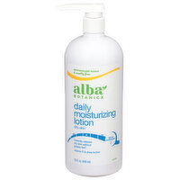 Alba Botanica Daily Moisturizing Lotion, Vitamin E & Shea Butter, 32 Fluid ounce