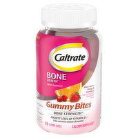 Caltrate Bone Health, Gummy Bites, Black Cherry, Orange & Strawberry, 50 Each