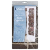 Whitmor Shoe Organizer, Over the Door, 1 Each