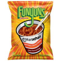 Funyuns Maruchan Hot & Spicy Chicken Ramen Onion Flavored Rings, 5.25 Ounce