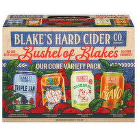 Blake's Hard Cider Co. Hard Cider, Bushel of Blake's, Variety Pack, 12 Each