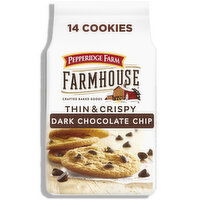 Pepperidge Farm® Farmhouse Thin and Crispy Dark Chocolate Chip Cookies, 6.9 Ounce