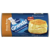 Pillsbury Grands! Biscuits, Honey Butter, Southern Homestyle, 16.3 Ounce