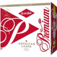 Grain Belt Premium 12 pack bottles, 144 Fluid ounce