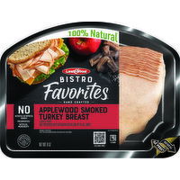 Land O'Frost Bistro Favorites Applewood Smoked Turkey Breast, 8 Ounce