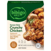 Bibigo Crunchy Chicken, Bold Korean Flavor, Korean Style, 18 Ounce