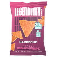 Legendary Foods Protein Chips, Barbecue Flavored, Popped, 1.2 Ounce