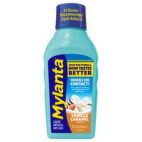 Mylanta Antacid + Anti-Gas, Liquid, Vanilla Caramel Flavor, 12 Fluid ounce