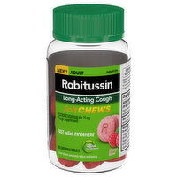 Robitussin Long-Acting Cough, Adult, Chewable Tablets, Berry Flavor, 20 Each