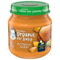 Gerber Organic for Baby Butternut Squash, 4 Ounce