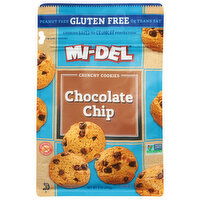 Mi-Del Crunchy Cookies, Gluten Free, Chocolate Chip, 8 Ounce