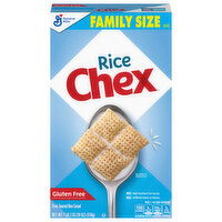 Chex Cereal, Rice, Family Size, 18 Ounce