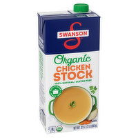 Swanson® Organic 100% Natural Chicken Stock, 32 Ounce