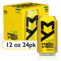 Mello Yello Citrus Soda, 12 fl oz, 24 Each