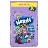 Nerds Candy, Gummy Clusters, Treat Packs, 30 Each