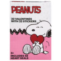 Paper Magic Group Valentines, with Stickers, Peanuts, 3+, 1 Each